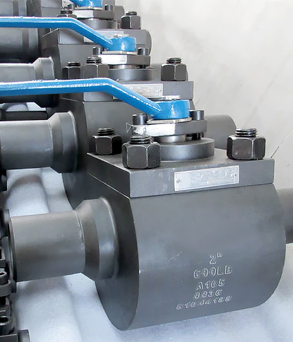 Forged Steel Top Entry Ball Valves