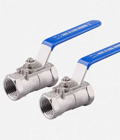 API Unibody Ball Valve NPT Stainless Steel Floating Ball Valve